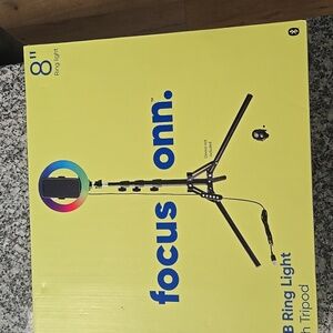 🆕 RGB LED Soft Ring Light 8' NIB MUST HAVE FOR HOST.